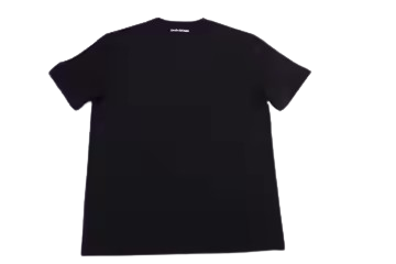 Black Text Tee