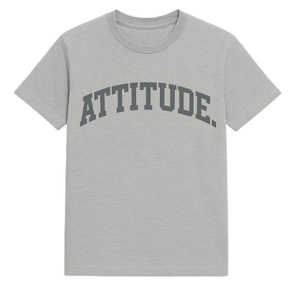 ATTITUDE. T-shirt (Grey Edition)